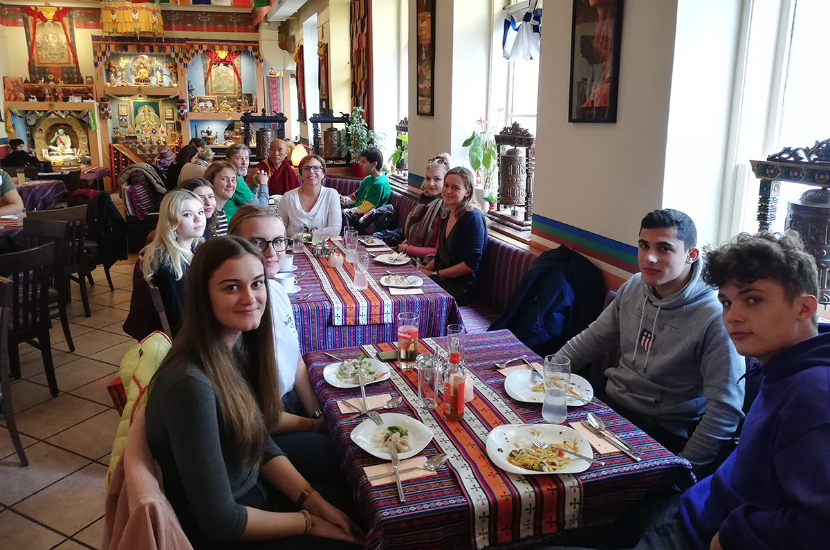 Besuch im tibetischen Restaurant