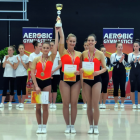 Gold im Teamwettbewerb Sportaerobic für Nicole Sommer-Lolei