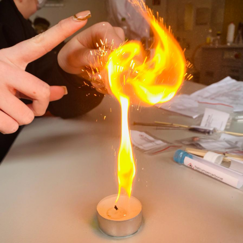 Chemie on Tour - Feuerexperiment